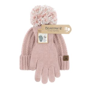 Hat Glove Set 2Pk Pink