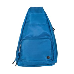 Sporty Convertible Backpack/Sling Denim